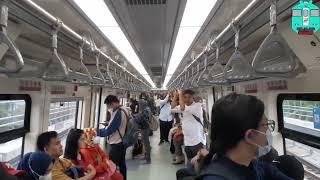 TRIP berjalan cabride LRT jabodebek halim - dukuh atas