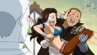 FAIRLY TAIL CANA AND GILDARTS VERY FUNNY MOMENT ENGLISH DUB