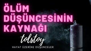 Ölüm Düşüncesinin Kaynağı  Tolstoy  Sesli Kitap Rus Klasikleri Ölüm Yok Oluş Öyle mi