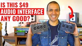 M-Audio M-Track Solo and Duo Review - BEST audio interface under $50