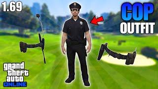 *UPDATED* HOW TO GET COP OUTFIT & BELT IN GTA 5 ONLINE 1.69 NO TRANSFER