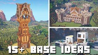 15+ Survival Base Ideas for your Minecraft World