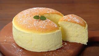 SUB How to make a Fluffy Yogurt Cake  Souffle Yogurt Cake