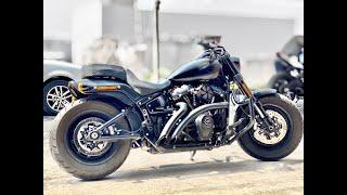 HARLEY FAT BOB SCREAMING OUT LOUD