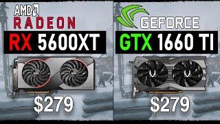 RX 5600 XT vs GTX 1660 Ti  20 Games Benchmark  1080P