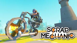 ТРУШНЫЙ БАЙК   Scrap Mechanic