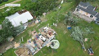 Got really lucky Eden in high spirits after tornado agriculture agencies ready to help