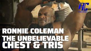 Ronnie Coleman The Unbelievable DVD in 1080 HD  Part 5 Chest & Tris  Ronnie Coleman