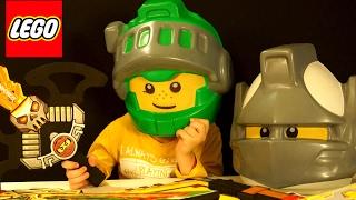 Игрушки Лего Ниндзяго Нексо Найтс - Видео для Детей - Оружие и Маски - Кока Туб