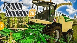 FARMING SIMULATOR 20 - Häckseln Pferde Marken im LS20  Landwirtschafts-Simulator 20 Gameplay