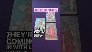 PAST PERSON RETURNS…Tarot Reading