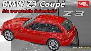 BMW Z3 Coupé Das perfekte Auto für Nostalgiker?  AUTO MOTOR UND SPORT  Garagengold