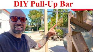 DIY Pull-up Bar  Free standing Pull up Bar for CHEAP