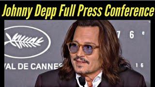 See Johnny Depp Full Press Conference Appearance Cannes 2023 Full Video