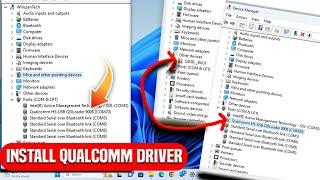 How To Install & Download Qualcomm HS USB QDLoader 9008 Driver QUsb_Bulk  Driver download 2024.