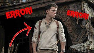 MEGLIO IL GIOCO 100 ERRORI STUPIDI in Uncharted TOM HOLLAND MA CHE FAI?