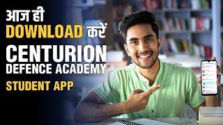 Best App for NDA CDS AFCAT MNS Agniveer Exam Preparation  Centurion Defence Academy Student APP