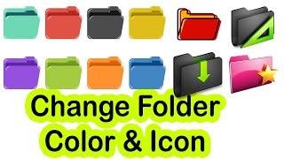 How to Change the Color of FileFolder Name In Windows 7 8 8.1 10