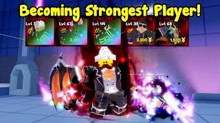 Becoming Strongest Player In Anime Defenders Roblox