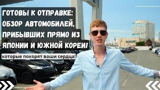 Не пропустите Готовы к отправке обзор автомобилей прибывших прямо из Японии и Южной Кореи