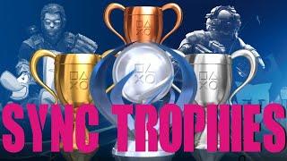 Syncing trophies