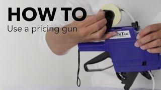 How to use a pricing gun - Morplans pricing gun range