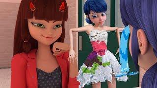 Леди Баг плачет из-за Лилы  Танец Маринетт и Адриана  Miraculous Ladybug Season 3