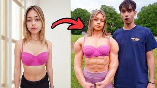 MY GIRLFRIEND’S CRAZY BODY TRANSFORMATION