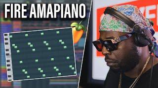 I MADE A BEAUTIFUL AMAPIANO BEAT FROM SCRATCH FL Studio Beginners Tutorial 2022