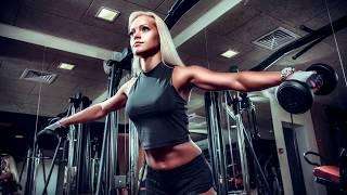 AWESOME GIRLS TRAINING IN GYM Woman Workout Compilation Female Fitness Motivation HD