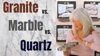 Quartz vs Granite vs Marble How to choose the right countertop