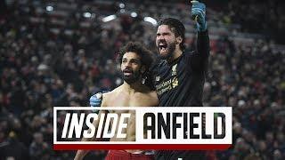 Inside Anfield Liverpool 2-0 Manchester United  Incredible scenes after Salahs late strike