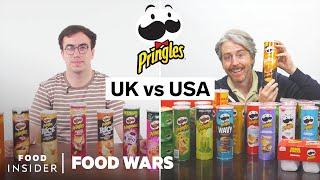 US vs UK Pringles Chips  Food Wars