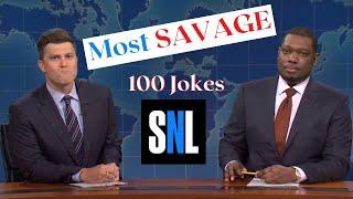 Colin Jost & Michael Che s 100 Most Savage Weekend Update Jokes SNL