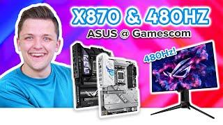 X870 Motherboards & 480Hz OLED Monitors are Finally HERE  ASUS @ Gamescom 2024