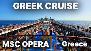 Greek Isles on MSC Opera Discover SANTORINI KEFALONIA and CRETA