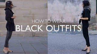 HOW TO WEAR ALL BLACK  - Easy Styling Tips & Outfit Ideas