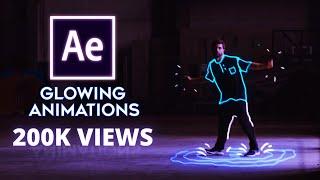 After Effects Tutorial   Glowing Animations Effects