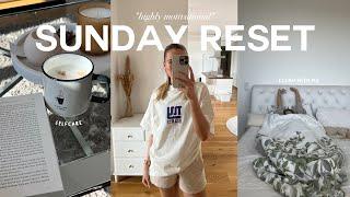 SUNDAY RESET deep clean & re-organize with me  *highly motivational*