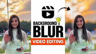 Video Ka Background Blur Kaise Kare  Capcut App Background Blur Video Editing  Viral Reels Edits