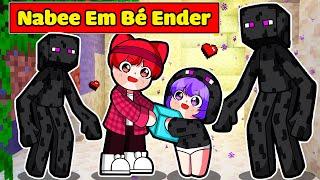 NABEE EM BÉ ENDERMAN ĐƯỢC HACHI VÀ SẦU RIÊNG NHẬN NUÔI TRONG MINECRAFT*NABEE EM BÉ ENDERMAN 