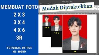 Cara membuat ukuran foto 2x3 3x4 4x6 di word