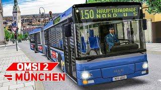 OMSI 2 München #1 Mit dem MAN NG 313-Bus durch die LANDESHAUPTSTADT München  BUS SIMULATOR