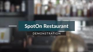 SpotOn Restaurant Demo Front of House