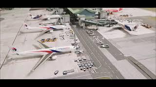 Kuala Lumpur International Airport Terminal 1400 scale.KUL 