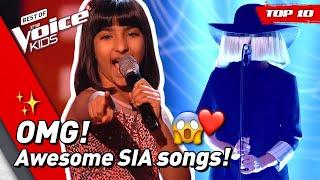 TOP 10  Would SIA turn for these young singers in The Voice Kids? 