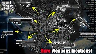 GTA 5 - All Secret and Rare Weapon Locations Laser Gun Up-n-Atomizer & more