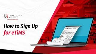 How To Sign Up on eTiMS Via eCitizen
