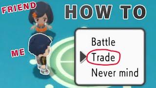 How to Trade Pokemon with Friends Online ► Pokemon Brilliant Diamond  BDSP
