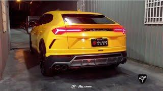 Lamborghini Urus w Catback Fi Exhaust System LOUD Revs Accelerations & More SOUNDS
